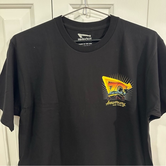In n Out Burger 70th Anniversary Shirt NWOT - Picture 2 of 8